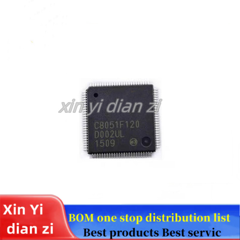 1pcs/lot C8051F120 QFP ic chips in stock
