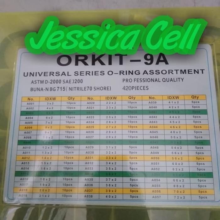 ORING KIT SET BOX MM-9A JP