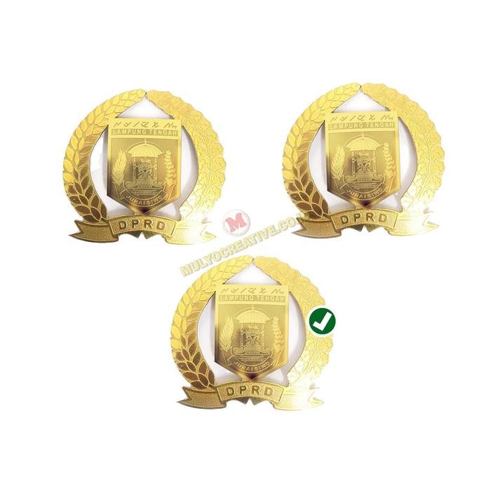 

Pin DPRD Lampung Tengah Padi Dan Kapas Bahan Logam Kuningan PREMIUM