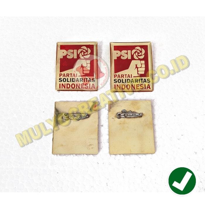 

Pin Logo Partai Solidaritas Indonesia Model Kotak Pin PSI PREMIUM