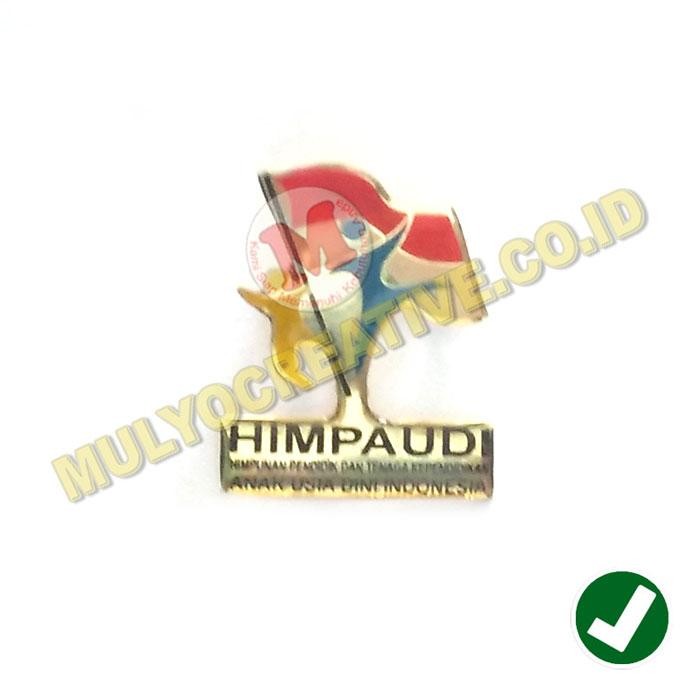 

Pin Himpaudi Lencana Pin Logo Himpaudi Bahan Logam Kuningan Murah PREMIUM