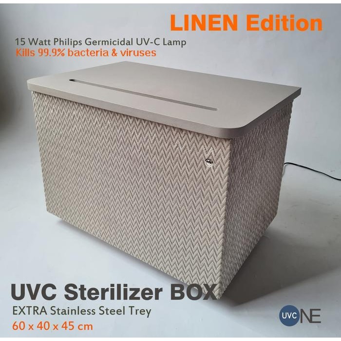 Terlaris Uvc One Uv-C Uv Sterilizer Box Ukuran Besar Linen Edition
