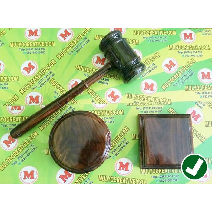 

Palu Sidang Kayu Exclusive plus Tatakan PREMIUM