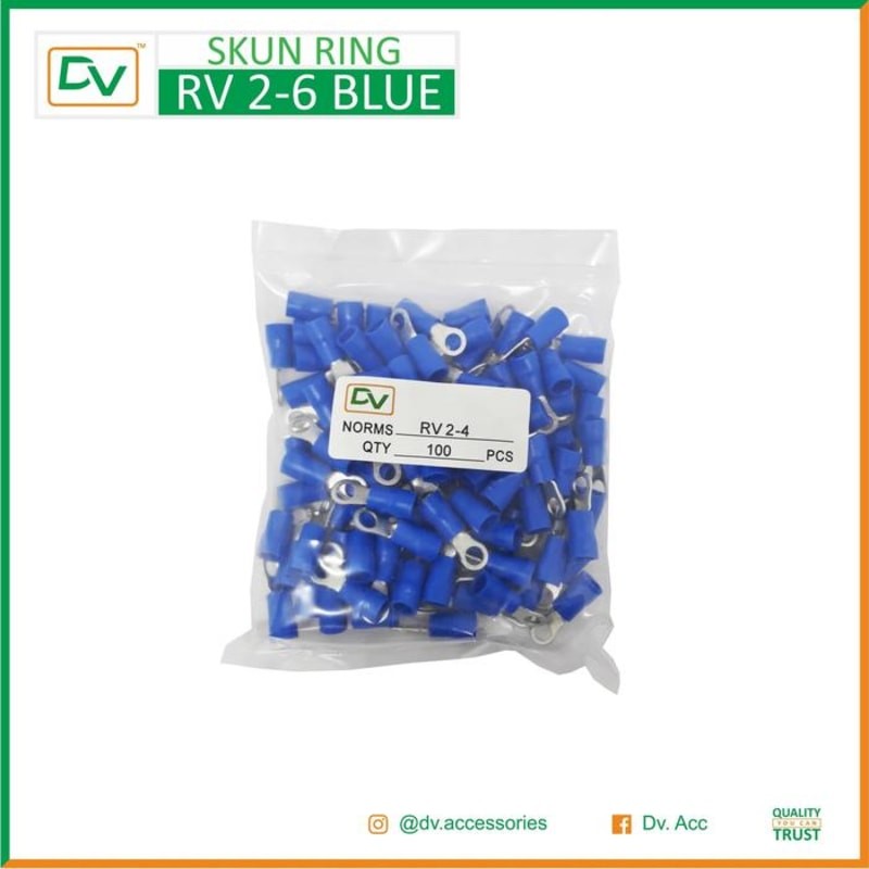 PROMO DV Skun Ring 2.5mm BLUE / RV2-6