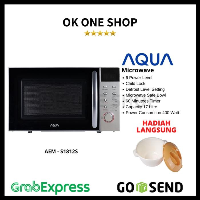 Aqua Microwave 17 Liter Aem-S1812S