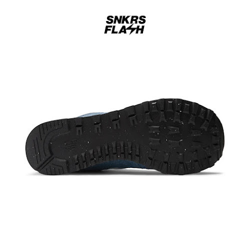 NEW BALANCE 574 VINTAGE INDIGO BLUE Sepatu Sneakers Pria - U574RBJ - Size 45