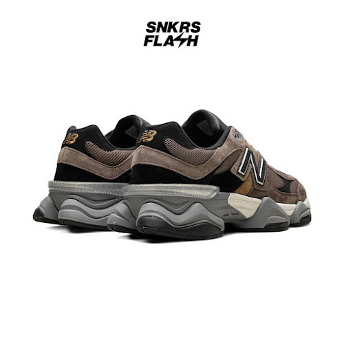 NEW BALANCE 9060 DARK MUSHROOM BROWN Sepatu Sneakers Pria - U9060FMB - Size 40.5
