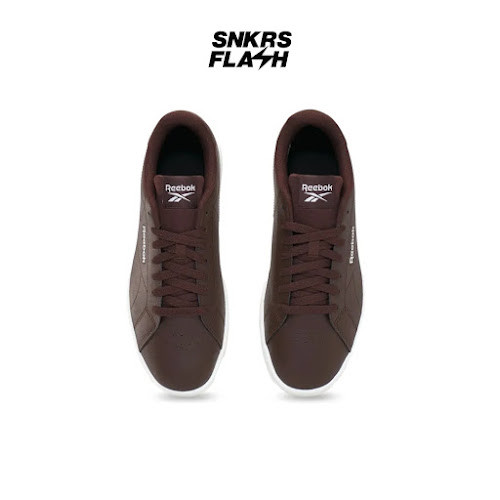 REEBOK COURT CLEAN BROWN WHITE Sepatu Sneakers Pria - 100230401 - Size 39