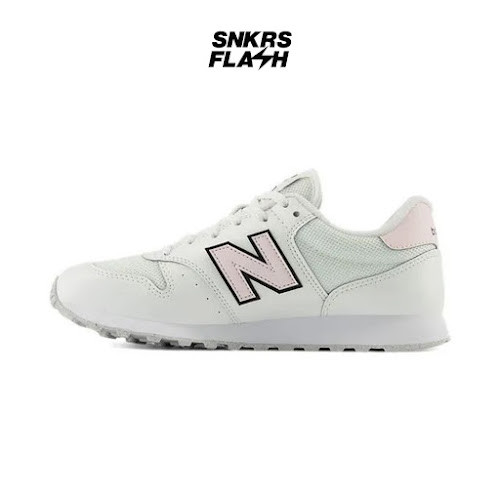 NEW BALANCE 500 WHITE BEIGE Sepatu Sneakers Wanita - GW500RTG - Size 38