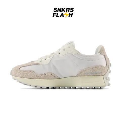 NEW BALANCE 327 WHITE MOONBEAM Sepatu Sneakers Wanita - WS327SFD - Size 36.5