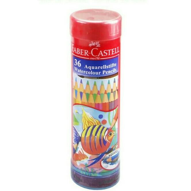 

Faber - Castell Watercolour Pencils In Round Tin 36 L