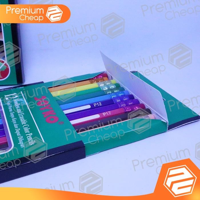 

Pensil Warna Hapus Joyko Cp109 (Per Lusin)