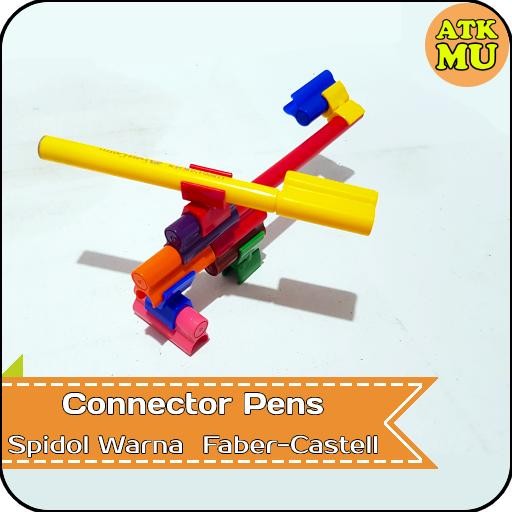 

Connector Pen Faber Castell 60 & 80 Color / Spidol Warna Faber Castell