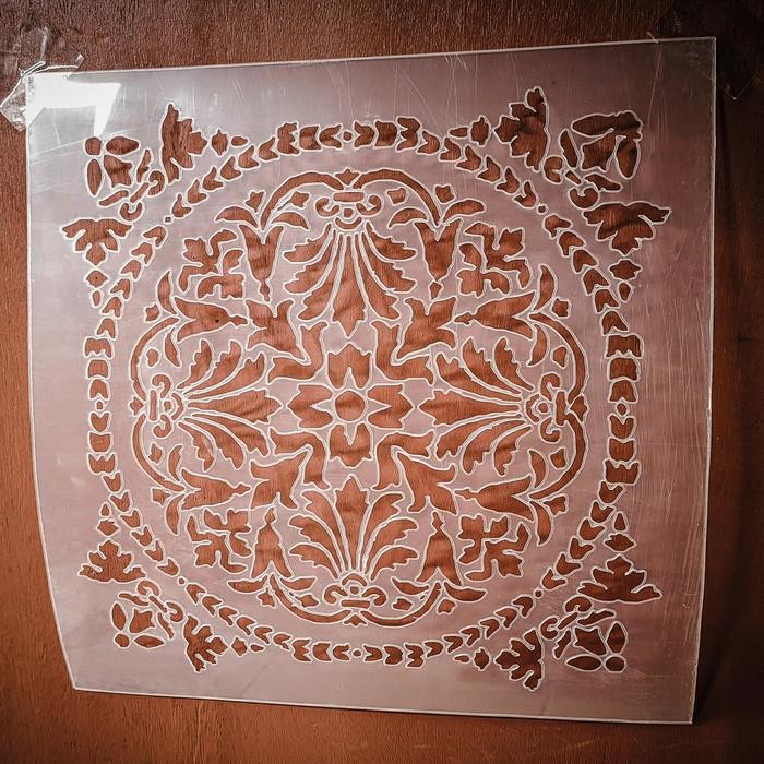 

Stencil Cetakan Cat Dinding Motif Penelope Ukuran 30 X 30 Bahan Tebal