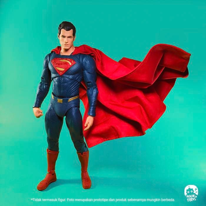 Wired Cape Untuk Mcf Superman Justice League Mcfarlane