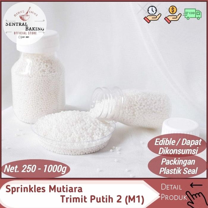 

NEW! SPRINKLE KUE MUTIARA TRIMIT PUTIH 2 (M1)/ SPRINGKEL SPRINGKLE HIAS KUE