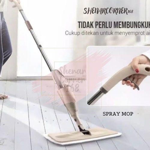 SHENAR SPRAY MOP ALAT PEL LANTAI SEMPROT MODERN/ KAIN PEL KAIN LAP PEMBERSIH LANTAI ,