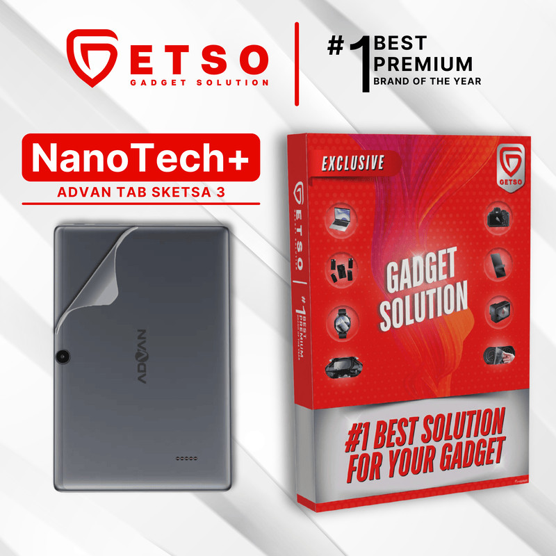 GETSO EPU BIO GENESIS Hydrogel for ADVAN Tab Sketsa3 / Back Cover Guard Protector (Nanotech+ 100% Re