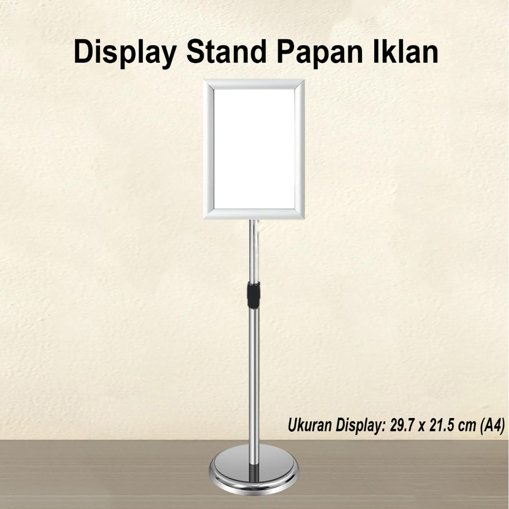 

Adzone Papan Iklan Banner Advertising Billboard Display Stand A4 - AD031