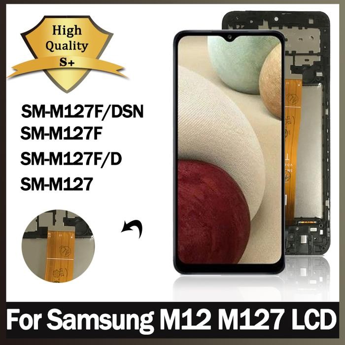 Tested 6.5"  For Samsung  M12 LCD Display Touch Screen Digitizer For Samsung M127 LCD M127 M127F M12