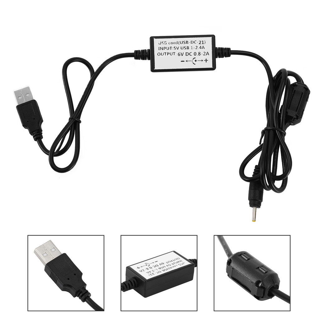 Artudatech Cable Charger For Yaesu Vx-1R Vx-2R Vx-3R Radio Walkie