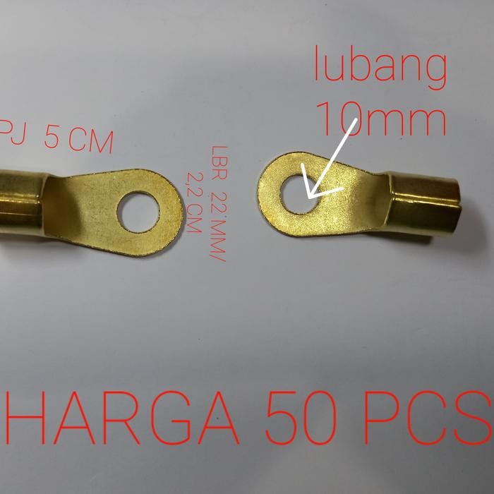 Harga 50 Pcs Skun Kabel Aki Mobil, Terminal Aki 70A