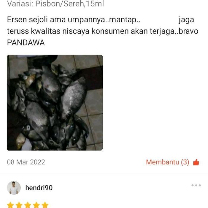 Essen Ikan Mas Pandawa Esen Oplosan Ikan Mas Lomba Galatama Galapung Harian Kilo Gebrus Masteran