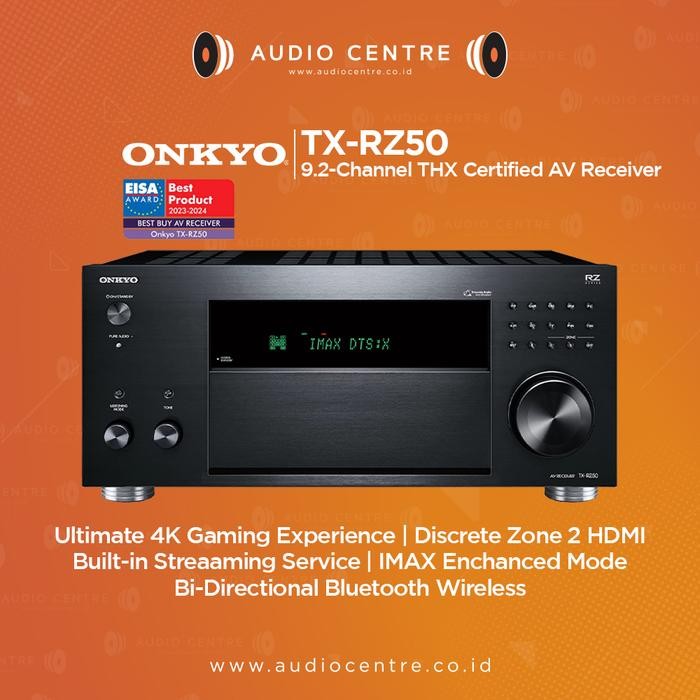 Onkyo TX-RZ50 TXRZ50 TX RZ50 AV Receiver 9Ch 4K 8K Dolby Atmos