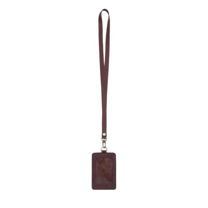 

TERMURAH Gammara Leather - Id Badge (Dark Brown) READY STOCK