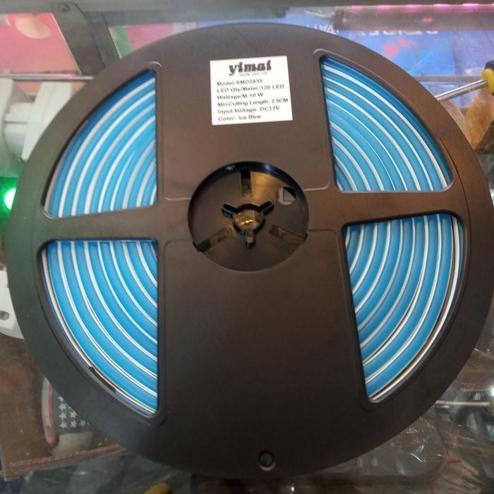 YIMAI lampu led neon flex YIMAI warna ICE blue