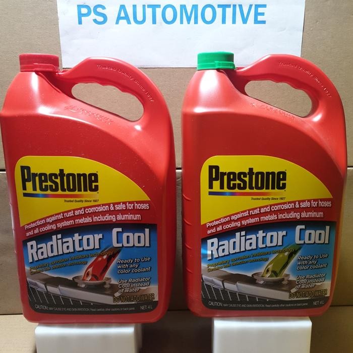 Radiator Coolant Prestone 4 Liter Merah Atau Hijau