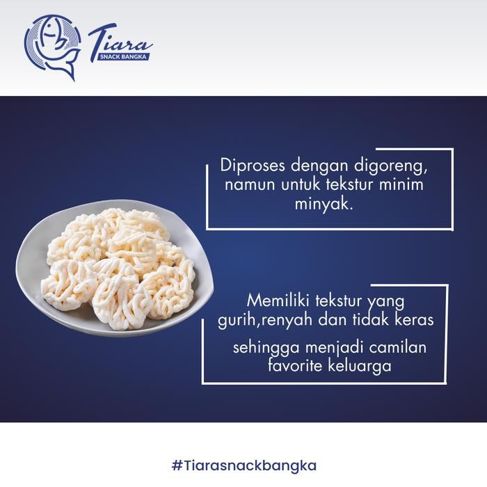 

Kerupuk Keriting Kecil Ikan Tenggiri Asli Belinyu Bangka Krupuk Bangka