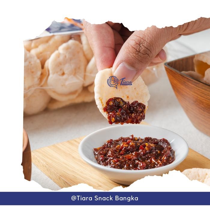 

Paketan Kerupuk Oven Ikan Tenggiri/Krupuk Oven Udang Tanpa Minyak Tiara Snack Bangka