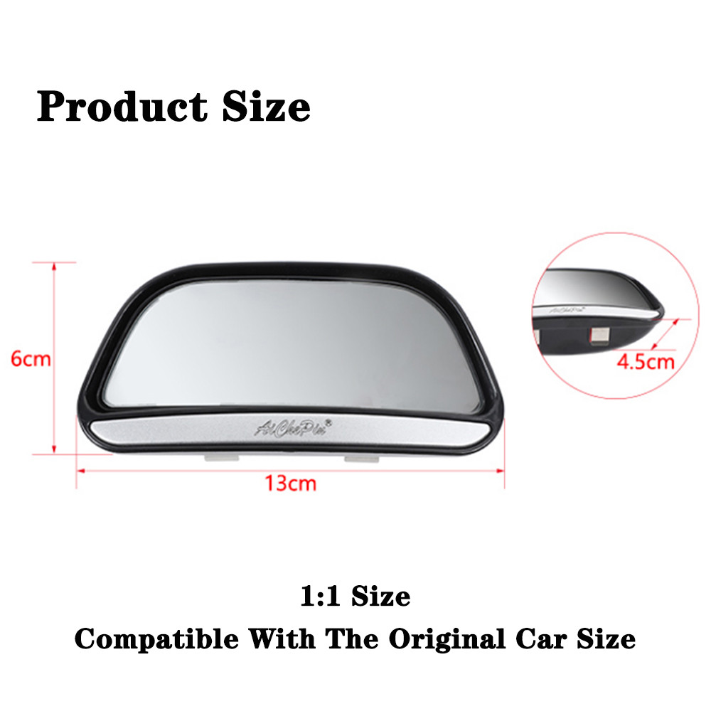 Car Rearview Reversing Blind Spot Mirror for Jeep Compass Renegade Wrangler TJ JK JL JT 1997-2021