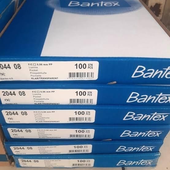 

Pp Pocket Kulit Lemon Kasar Folio / F4 Bantex 2044 (1 Pak / 100 Pcs)