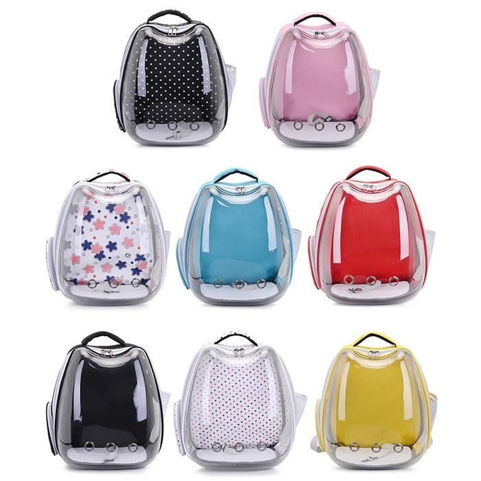 Pet Carrier Astronot Motif Telinga Kucing Lucu Pet Cargo Untuk Anjing Dan Kucing Anjing & Kucing
