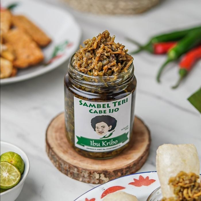 

Sambel Teri Cabe Ijo -Gratisongkir