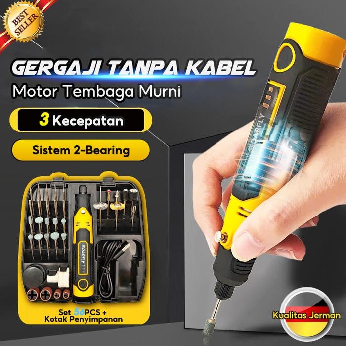 Cod16000R/ Min Bor Mini Penggiling 3 Gigipenyesuaian Mesin Ukiran Poles Gergaji Listrikalat Ukiran