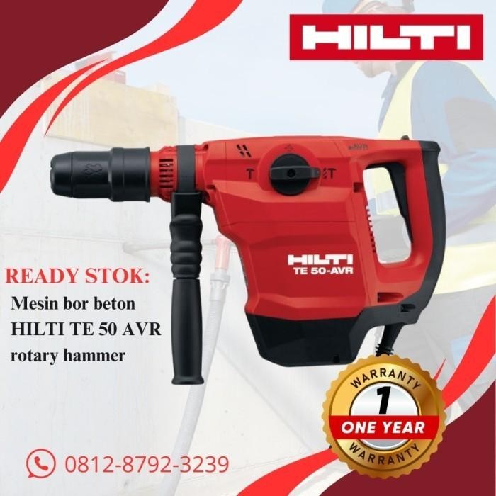 Promo  ..Mesin Bor Beton Hilti Te 50 Avr Rotary Hammer