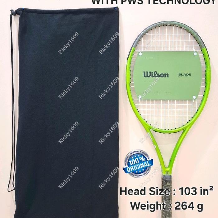 RAKET TENIS WILSON BLADE FEEL 103 (Weight 264 g/103in) ORIGINAL WILSON