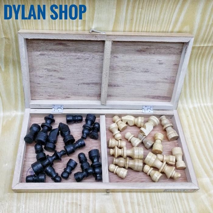 Papan Catur Kayu 50X50Cm