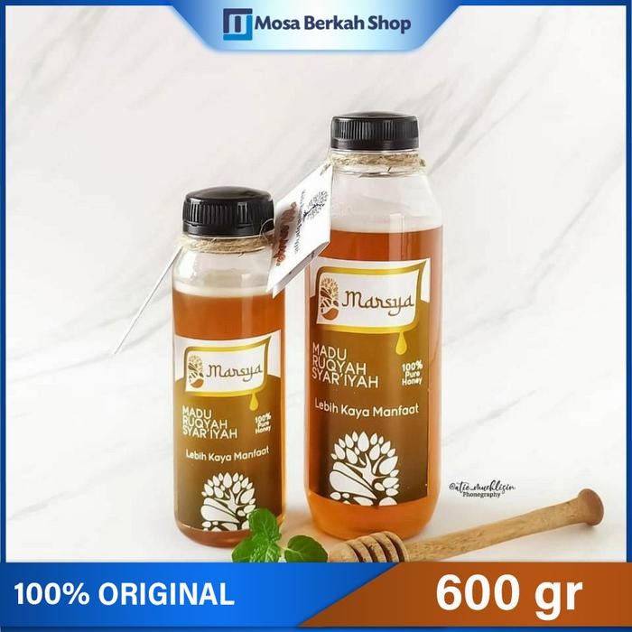 NWFK   Madu Marsya 600Gr Madu Ruqyah Syariyah Ampuh Atasi Virus Corona