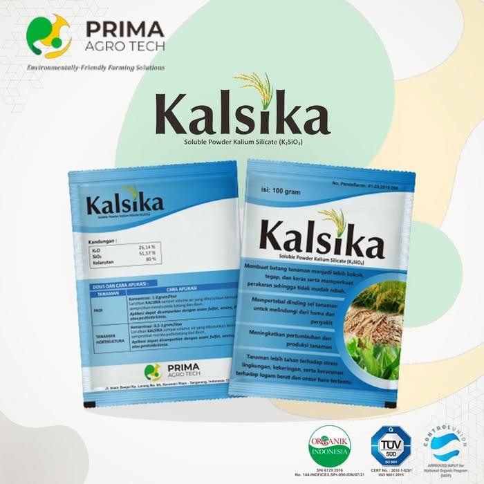 

NWFK Kalsika 100Gr - Soluble Powder Kalium Silicate (K2Sio3) By Prima Agro Tech