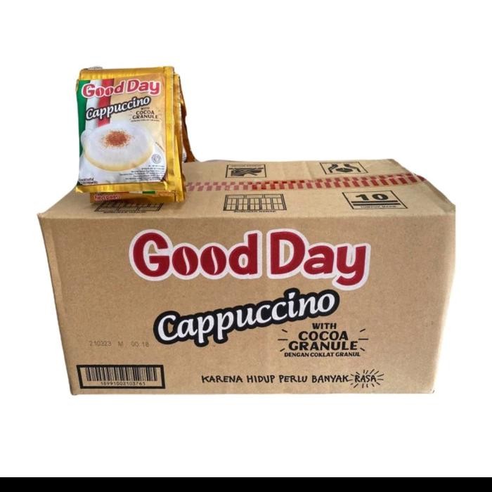 

NWFK Kopi Gooday Capuccino 25Gr Isi 10 Bungkus
