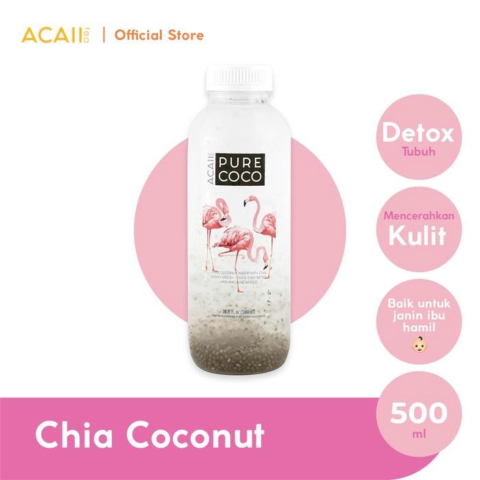 

8SXE Acaii Tea Chia Coconut 500Ml