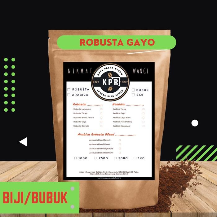 

8SXE Kopi Pasar Rubuh - Kpr - Robusta Gayo
