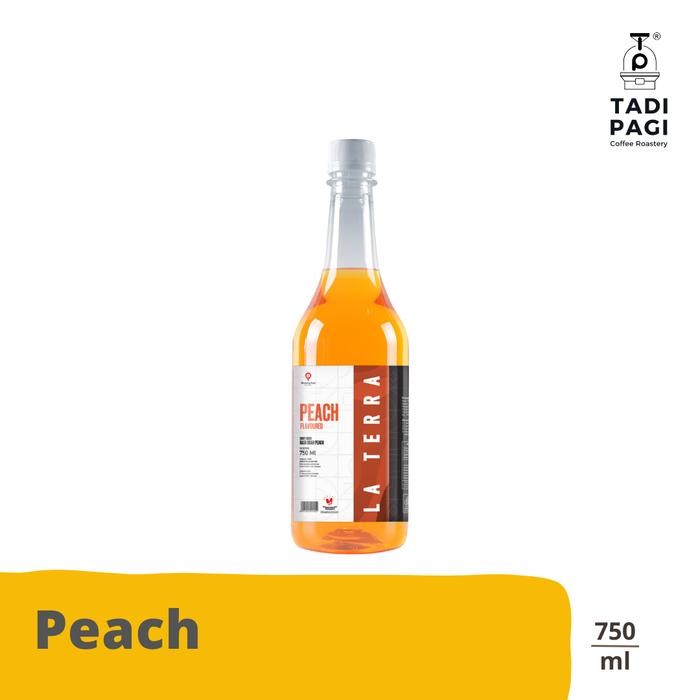 

8SXE Syrup Peach Sirup La Terra