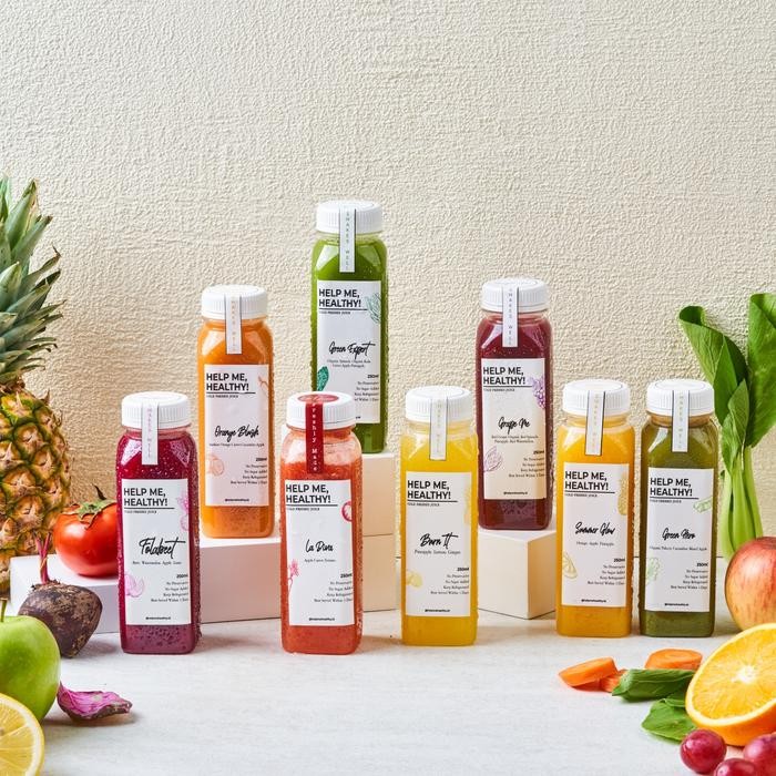

8SXE Cold Pressed Juice / Jus Detox Dan Gerd
