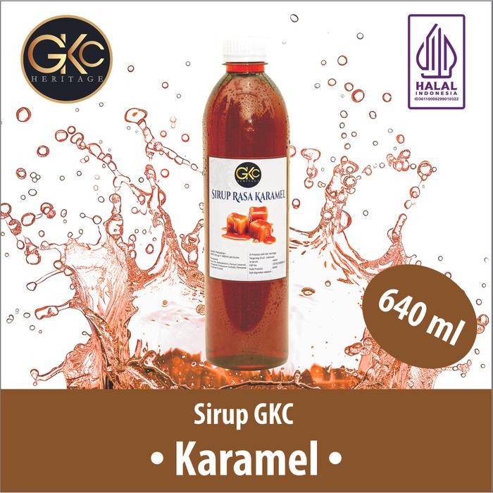 

8SXE Gkc Sirup/Syrup Konsentrat Premium Halal Rasa Karamel Importquality 640Ml