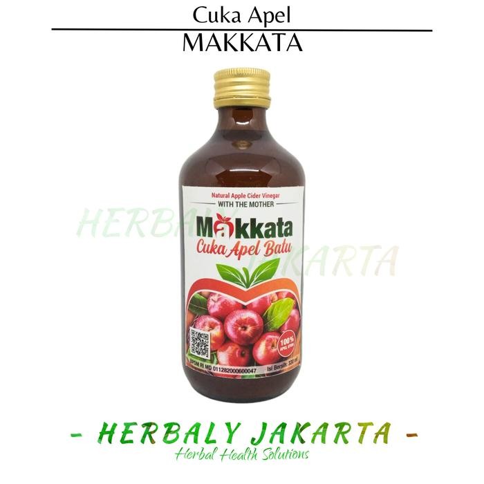 

8SXE Cuka Apel Makkata Makata Batu Malang Asli 330Ml